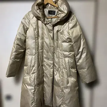 Leilian 베이지 다운 자켓