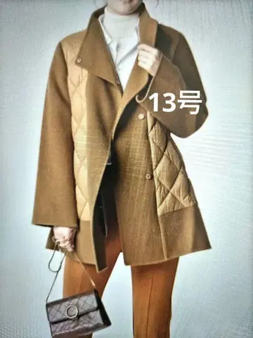 두클라쎄 캐시미어 혼방 울 리버 코트