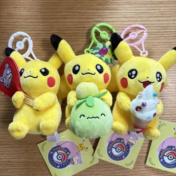 포켓몬 센터 카가와 카라비너 포함 마스코트 3체 세트