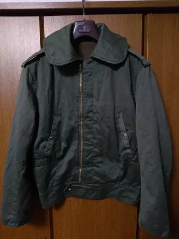 60s 70s 빈티지 프랑스군 코튼 플라이트 자켓 민간품