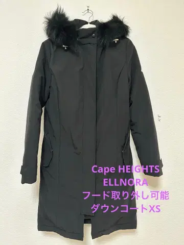 케이프 하이츠 블랙 다운 자켓 XS