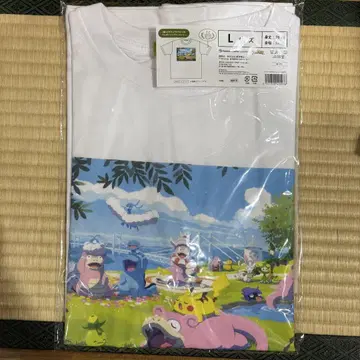 [미개봉 새상품] 포켓몬 센터 카가와 T셔츠 L사이즈 야돈