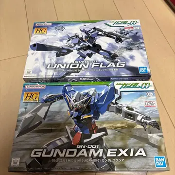 HG 건담 엑시아 유니온 플래그 묶음 판매