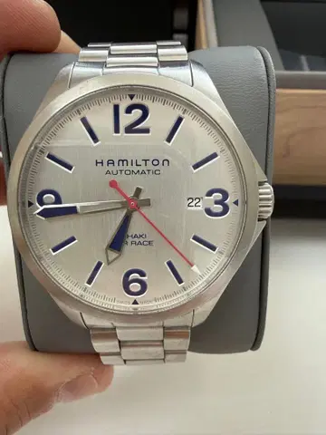 해밀턴 카키 레이스 자동 시계