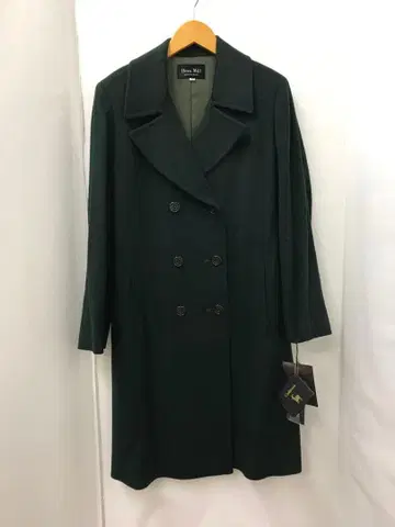 Deux Mill 일본제 캐시미어 코트 호소카와모리 그린