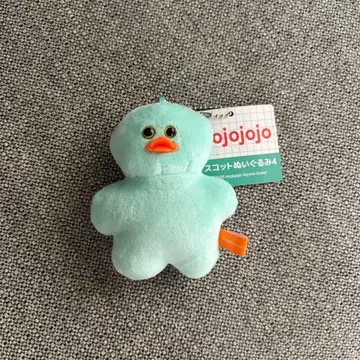 모조조조 민트 오리 마스코트