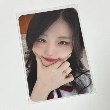 [ 당선 ] QWER 히나 트레이딩 카드 MANITO 히나 포카