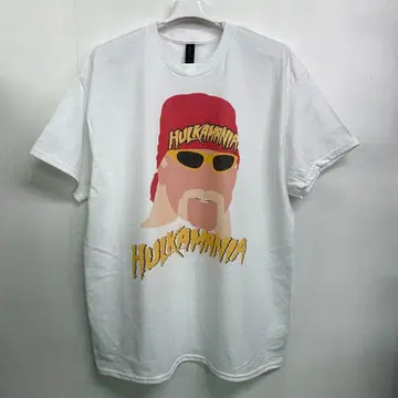 헐크 호건 Hulk Hogan WWE [ XL 사이즈 ] T셔츠 화이트