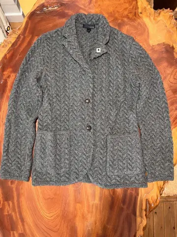 라르디니 그레이 니트 자켓