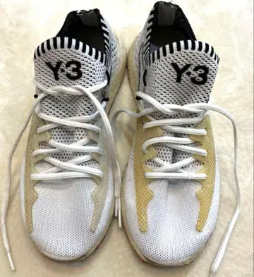 Y-3 메쉬 화이트 스니커즈 27.5