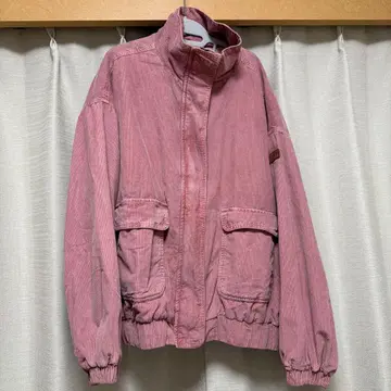 ROXY 코듀로이 핑크 자켓