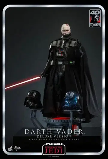 미개봉 베이더 스타 워즈 디럭스 핫토이즈 마스터피스