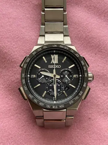 세이코 브라이츠 전파 솔라 8B92-0AF 솔라 전파 시계