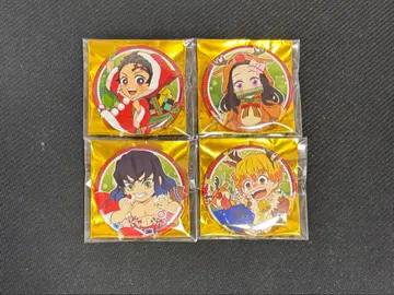 귀멸 크리스마스 캔뱃지 2020 탄지로 네즈코 젠이츠 이노스케