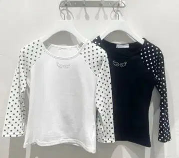 myorang 엔젤 도트 T셔츠 위시코어