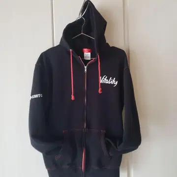 스미토모 생명 Vitality 후드티 L 사이즈 블랙