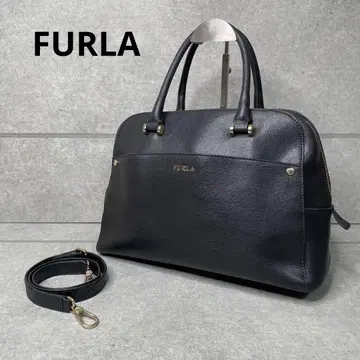새상품급 FURLA 핸드백 숄더백 새들백 2way 보스턴