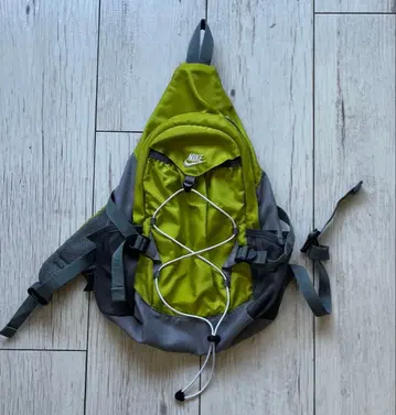 Nike 백팩 그레이/라임 그린