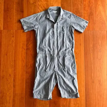 엔지니어드 가먼츠 숏 슬리브 점프 수트