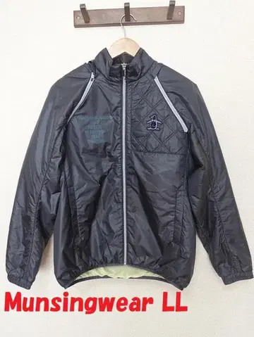 시착 정도 LL 먼싱웨어 충전솜 2way 자켓 베스트 남성용 블랙