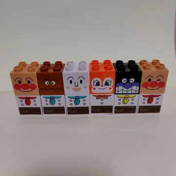 호빵맨 스카이락 블록 라보