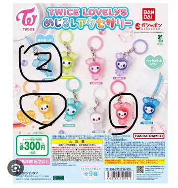 twice lovelys 메지루시 액세서리 4개 세트