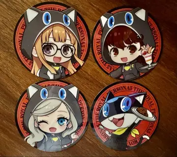 페르소나5 P5R 아모카페 코스터 4장 세트