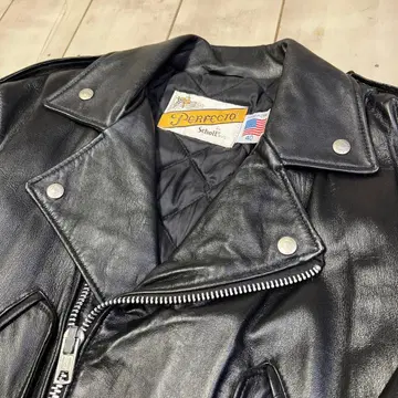 Schott 더블 라이더 자켓 롱 40