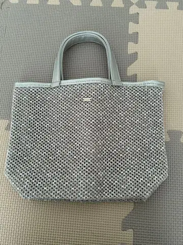 메쉬 토트백