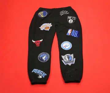 NBA 와펜 맨투맨 팬츠