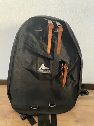 GREGORY 구 로고 블랙 26L 백팩
