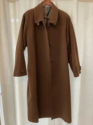 Suzuya 브라운 롱 코트