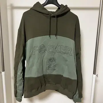 TIGHTBOOTH TBKB F CKER HOODIE OLIVE