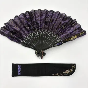 ANNA SUI 안나수이 부채 퍼플