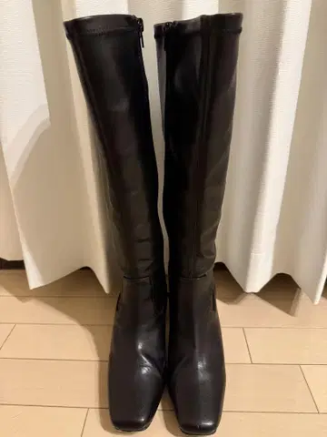 릴리 브라운 롱 부츠
