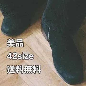 Llife SLIGHT SQUARE ZIP BOOTS 라이프 리드롬 블랙
