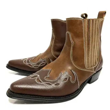 새상품급 CERONIMO 세로니모 사이드 웨스턴 부츠 26cm