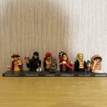 원피스 최악의 세대 피규어 6체 세트