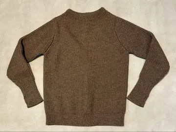 ANDERSEN-ANDERSEN 브라운 리브 스웨터 XXS
