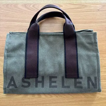 ASHELEN 아쉬엘렌 카키 토트백
