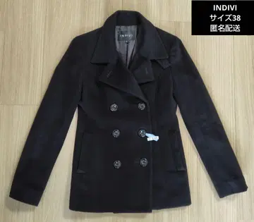 INDIVI 피코트 숏코트 블랙 새상품급