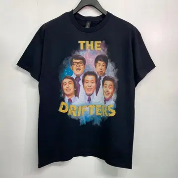 THE DRIFTERS 드리프터즈 [ XL 사이즈 ] T셔츠 블랙