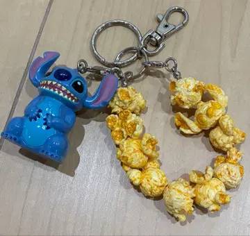 스티치 팝콘 키체인