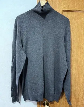 [ 미사용 새상품 ] ZARA 그레이 터틀넥 니트 XL
