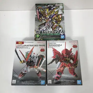 건담 프라모델 3체 세트 유니콘 건담 외