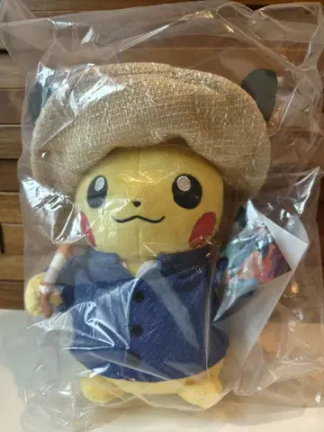 고흐 피카츄 봉제 인형