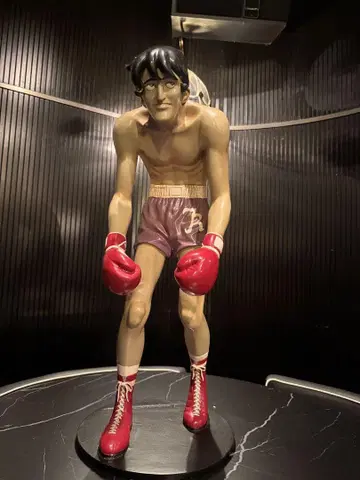 [박스 포함] 내일의 죠 리키시 토오루 복싱 피규어 빨간색/스킨 컬러
