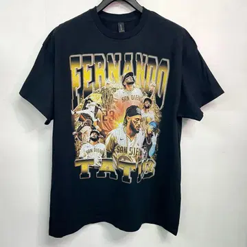 타티스 주니어 파드레스 [XL 사이즈] 티셔츠 블랙