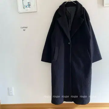 Lumier 체스터 코트 블랙 5560