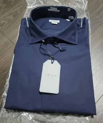 새상품 오리안 ORIAN SLIM FIT 드레스 셔츠 호리즌탈 칼라